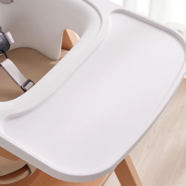 Boori Neat High Chair V22 Barley White & Beech