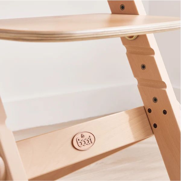 Boori Neat High Chair V22 Barley White & Beech