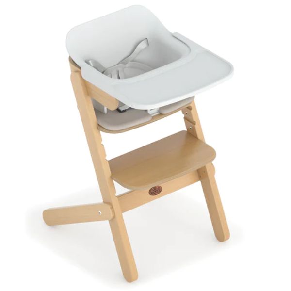 Boori Neat High Chair V22 Barley White & Beech