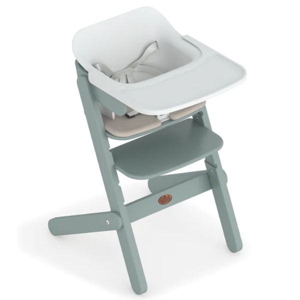 Boori Neat High Chair V22 Barley White & Blueberry
