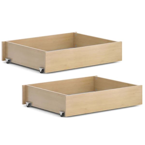 Boori Kids Neat Under Bed Storage Drawer 2pk Almond v23