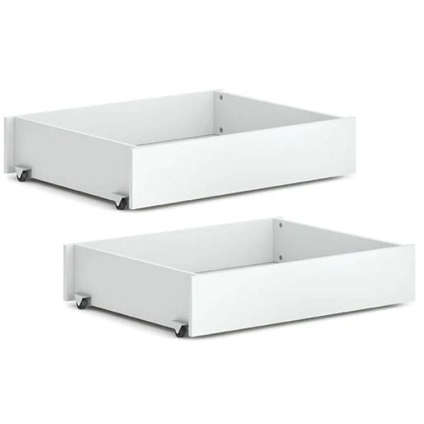 Boori Kids Neat Under Bed Storage Drawer 2pk Barley v23