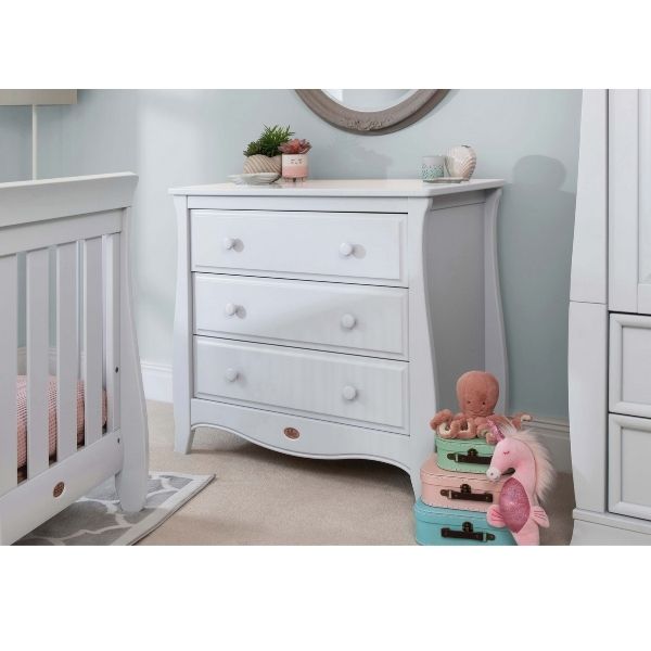 Boori Sleigh 3 Drawer Chest V19 Barley
