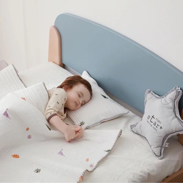 Boori Kids Sunshine King Single Size Bed v22 Blueberry/Almond