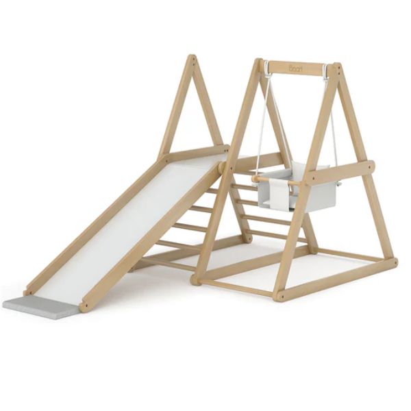 Boori Kids Tidy Climbing Gym Barley White/Almond