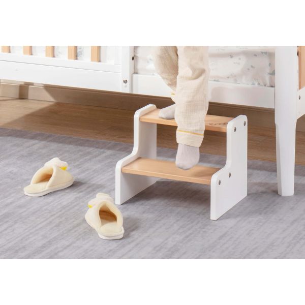 Boori Kids Tidy Foot Stool V24 Barley White/Almond