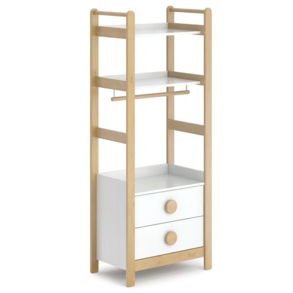Boori Tidy Storage Bookcase Barley/Almond