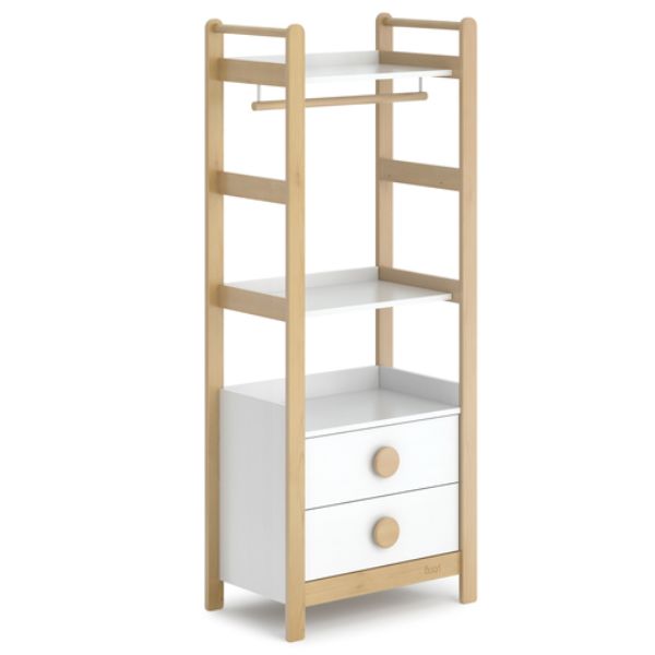Boori Tidy Storage Bookcase Barley/Almond