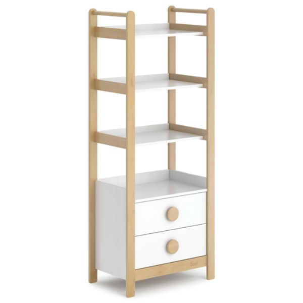 Boori Tidy Storage Bookcase Barley/Almond
