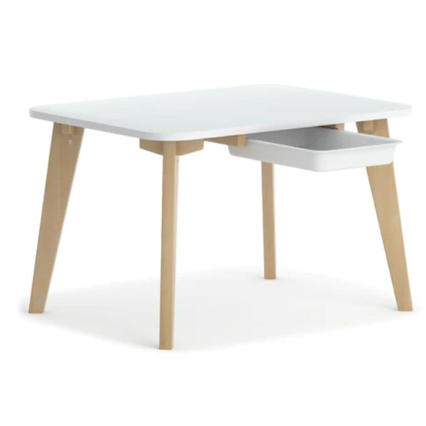 Boori Kids Tidy Table v23 Barley White/Almond