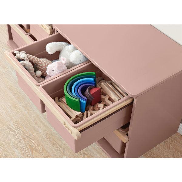 Boori Kids Tidy Toy Cabinet Cherry/Almond