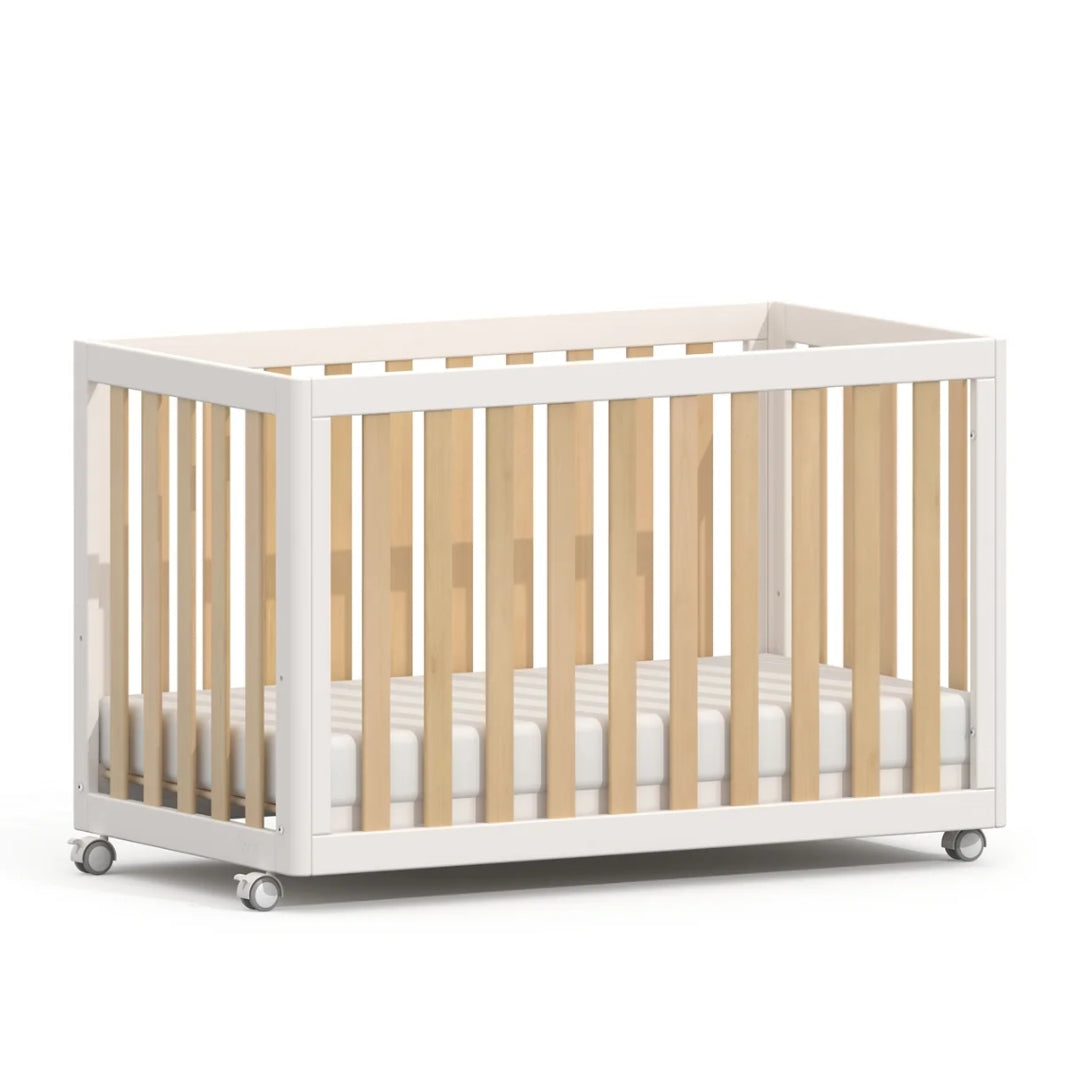 Boori Turin Compact Cot V24 Barley White/Almond
