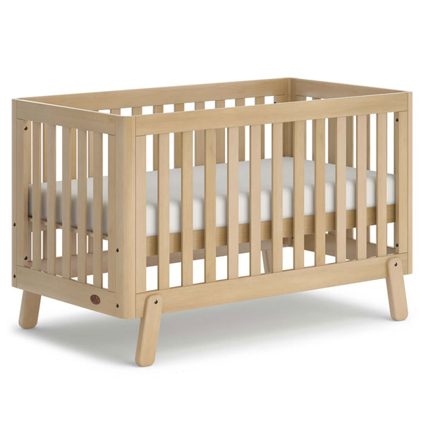 Boori Turin Cot Bed v19 Almond + Mattress
