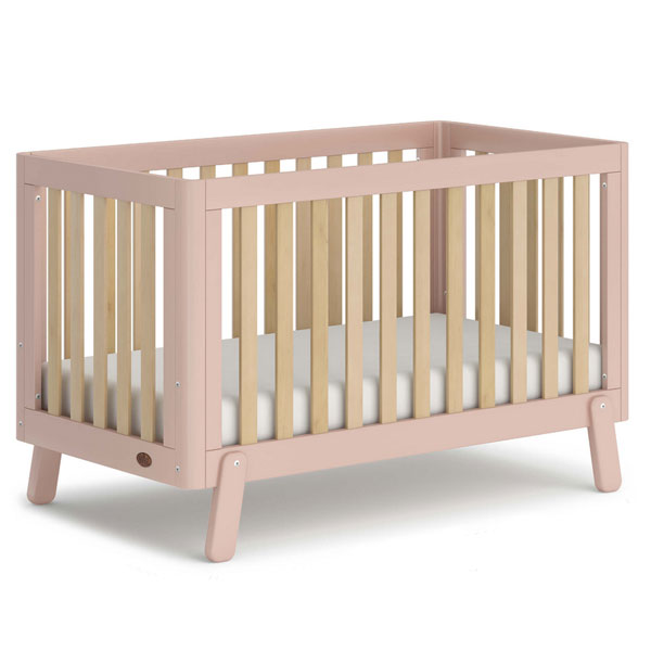 Boori Turin Cot Bed v19 Cherry/Almond + Mattress