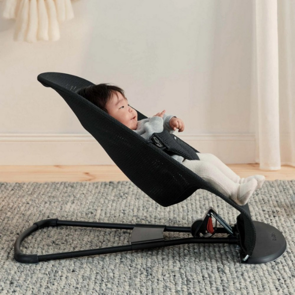 BabyBjorn Bouncer Bliss Black Mesh