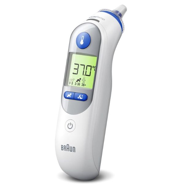 Braun Thermoscan 7+ AgeSmart Ear Thermometer with Night Mode