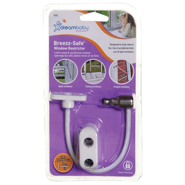 Dreambaby Breezz-Safe Window Restrictor 1Pack