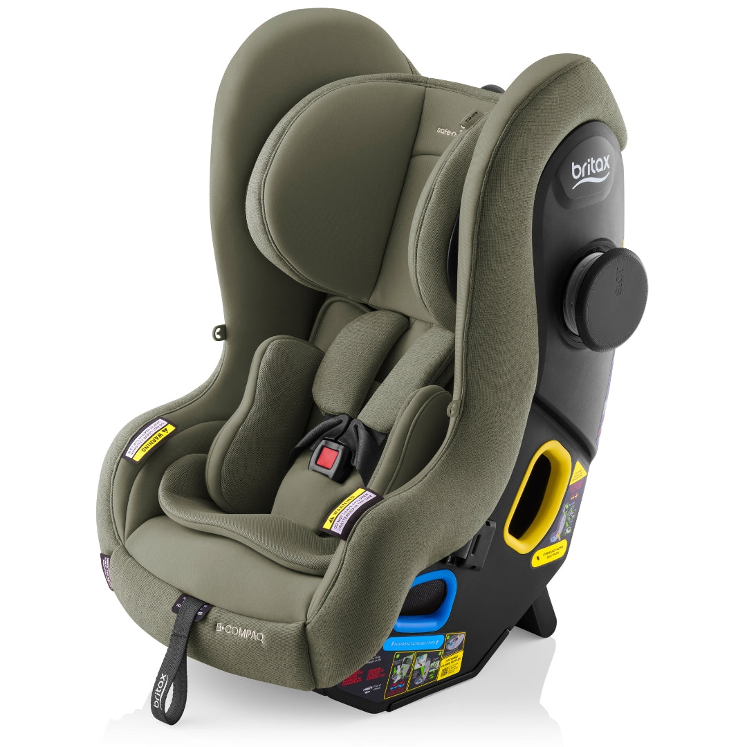 Britax Safe n Sound B-Compaq Style Convertible Car Seat Dark Olive