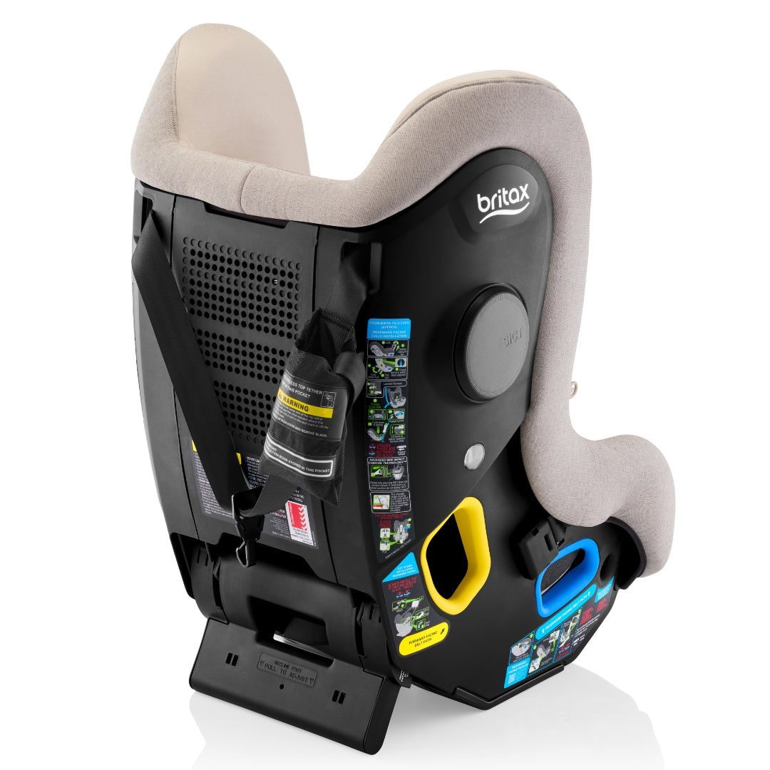 Britax Safe n Sound B-Compaq Style Convertible Car Seat Oat