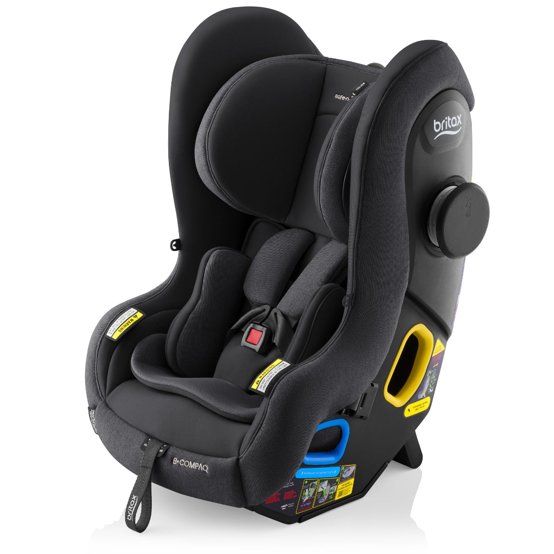 Britax Safe n Sound B-Compaq Style Convertible Car Seat Raven Black