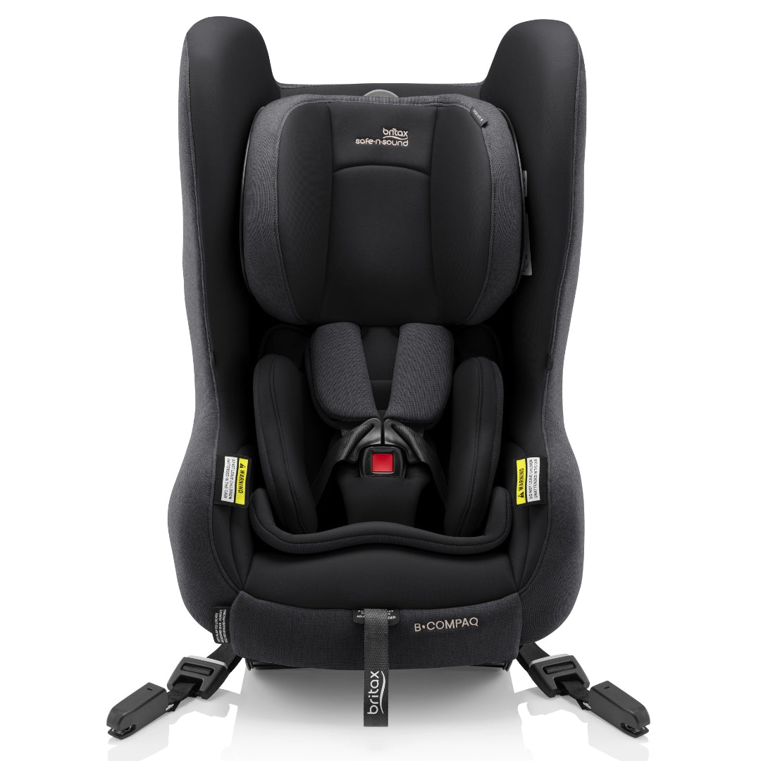 britax cosy tot isofix Britax Safe n Sound B-Compaq Style Convertible Car Seat Raven Black – Baby Kingdom