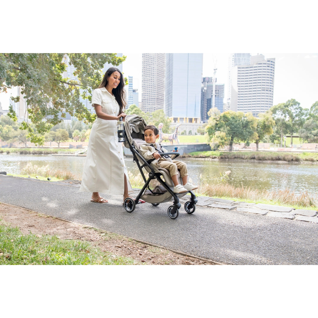 Britax Flylite Travel Stroller Dune Taupe