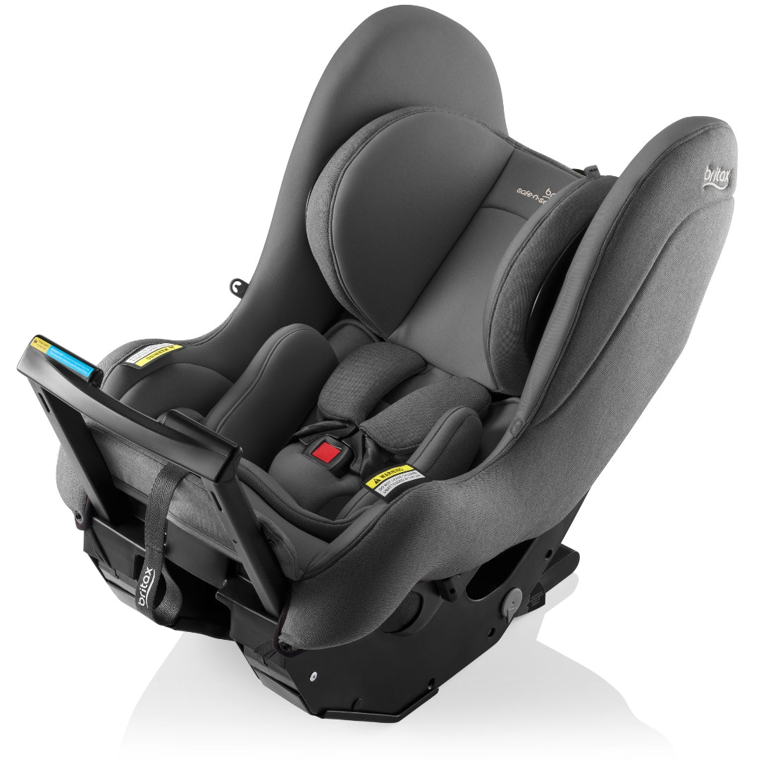britax graphene pebble grey Britax Safe n Sound Graphene EA Style Convertible Car Seat Mineral Grey – Baby Kingdom