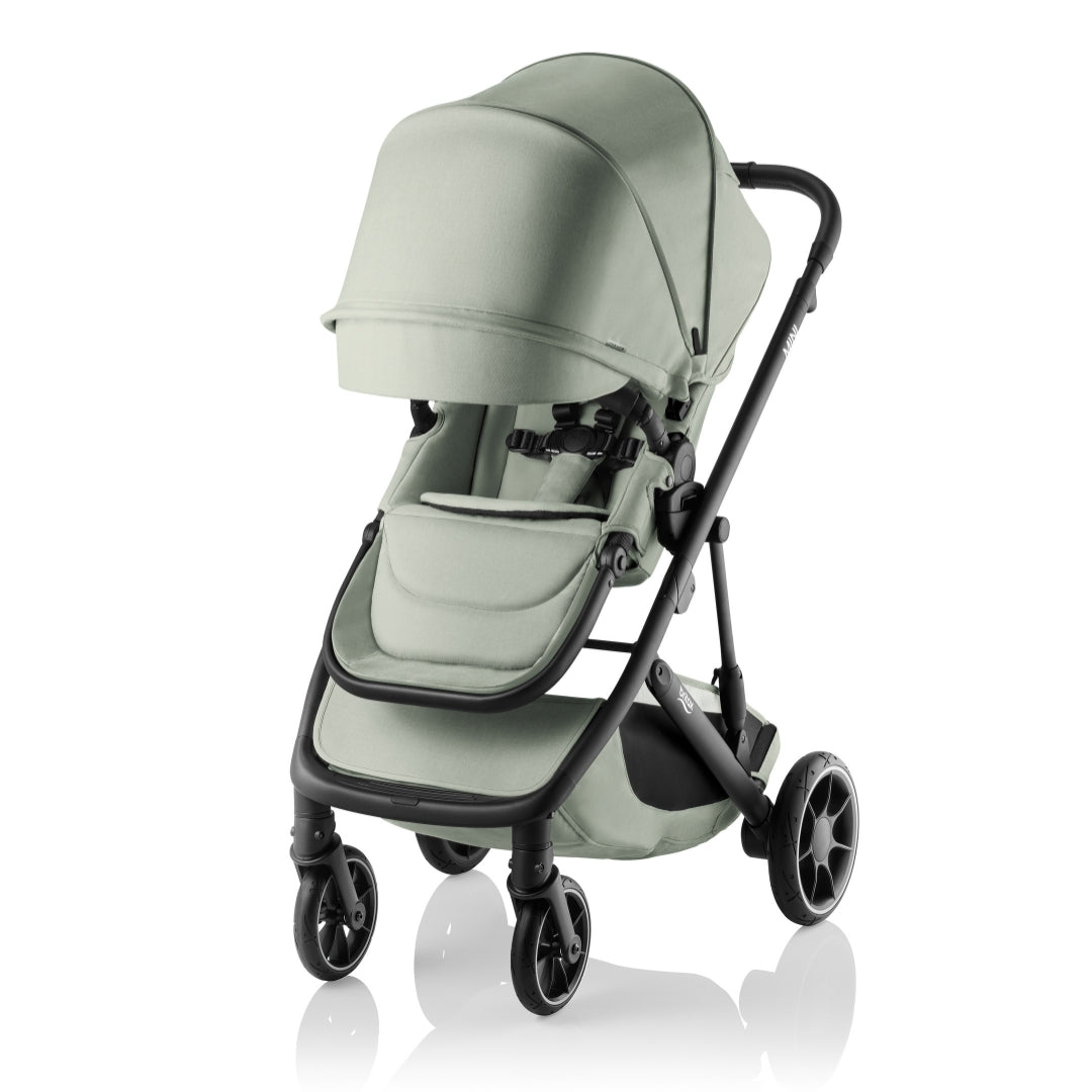 Britax Mini Stroller Sage Green with Bassinet