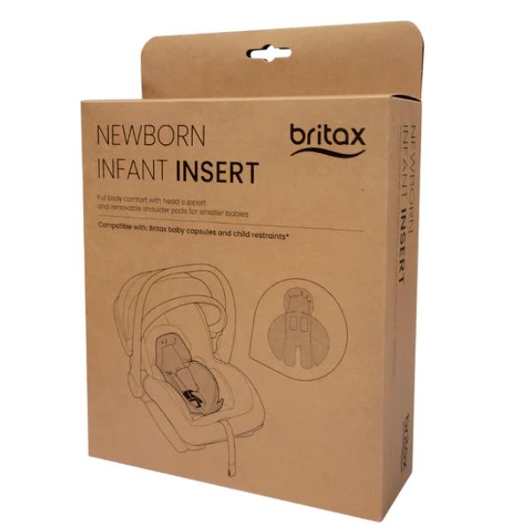 Britax Car Seat Newborn Infant Insert White
