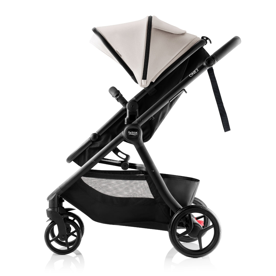 Britax One2 Stroller Dune Taupe with Second Seat