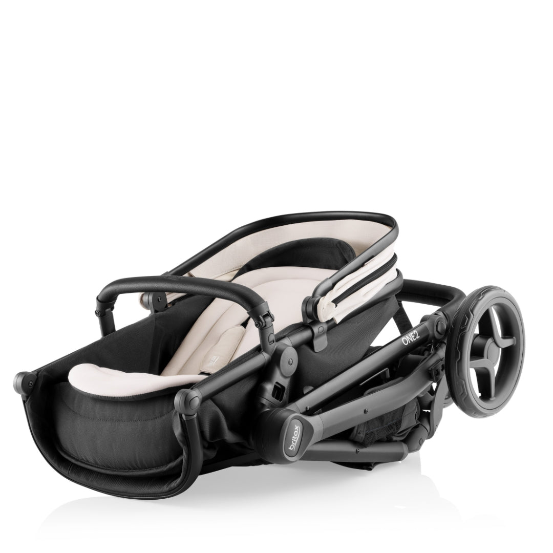 Britax One2 Stroller Dune Taupe with Second Seat
