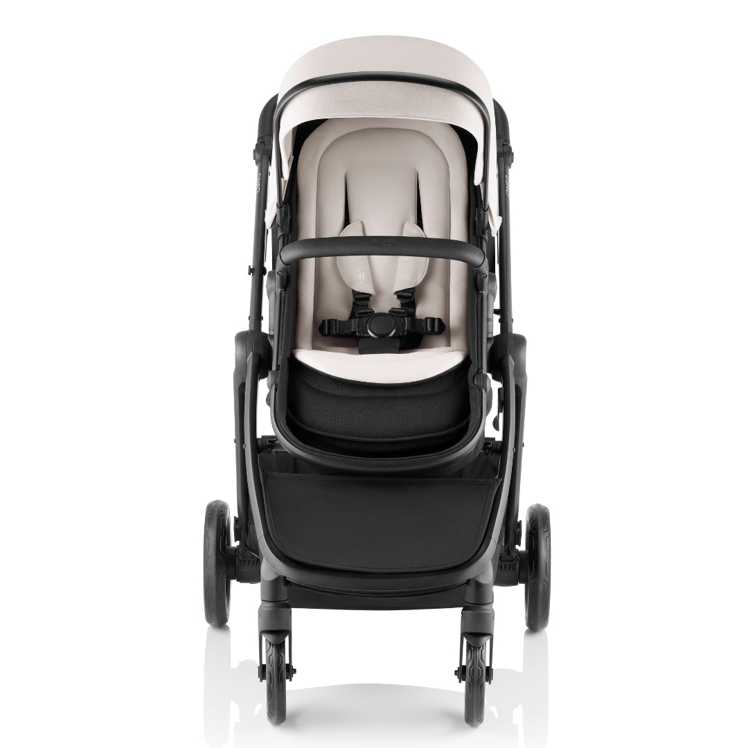 Britax One2 Stroller Dune Taupe with Second Seat