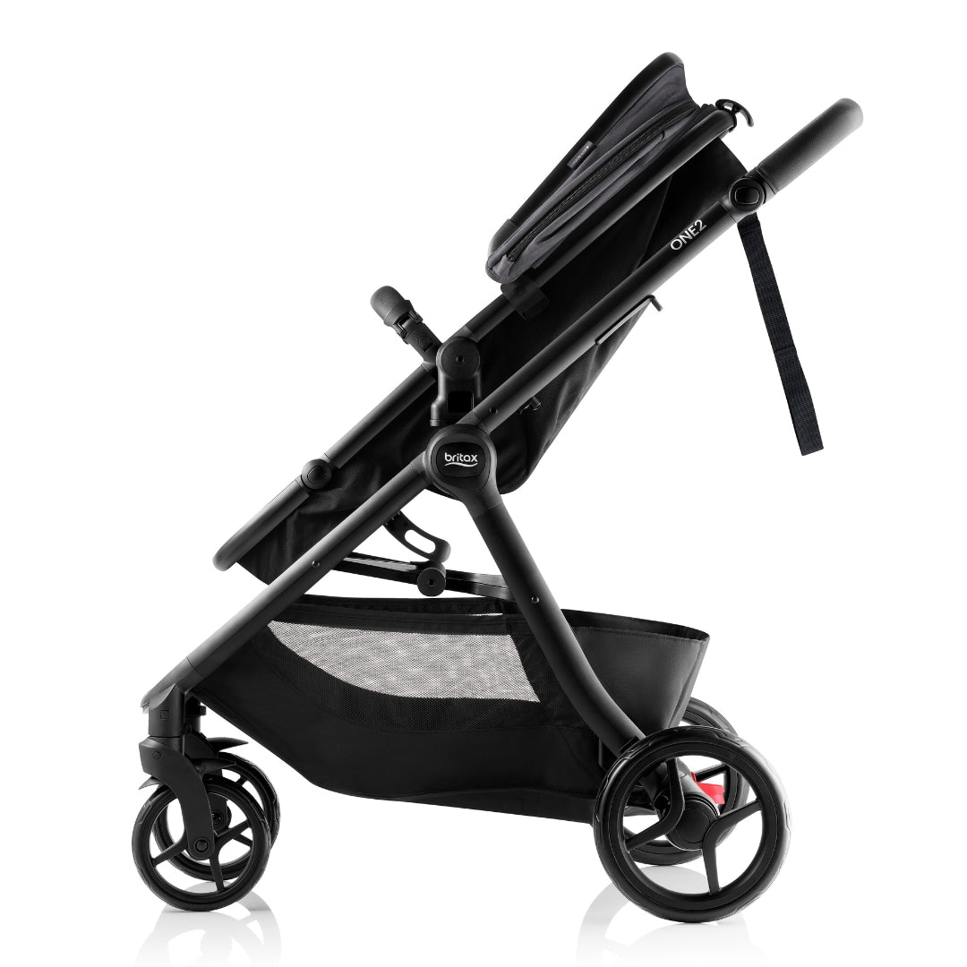 Britax One2 Stroller Mineral Grey with Second Seat