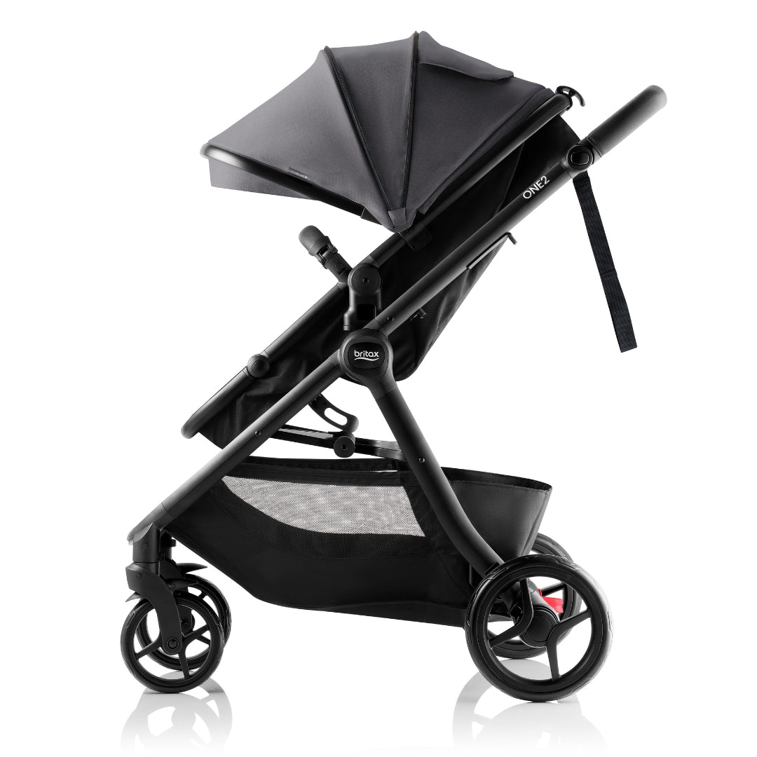 Britax One2 Stroller Mineral Grey with Second Seat