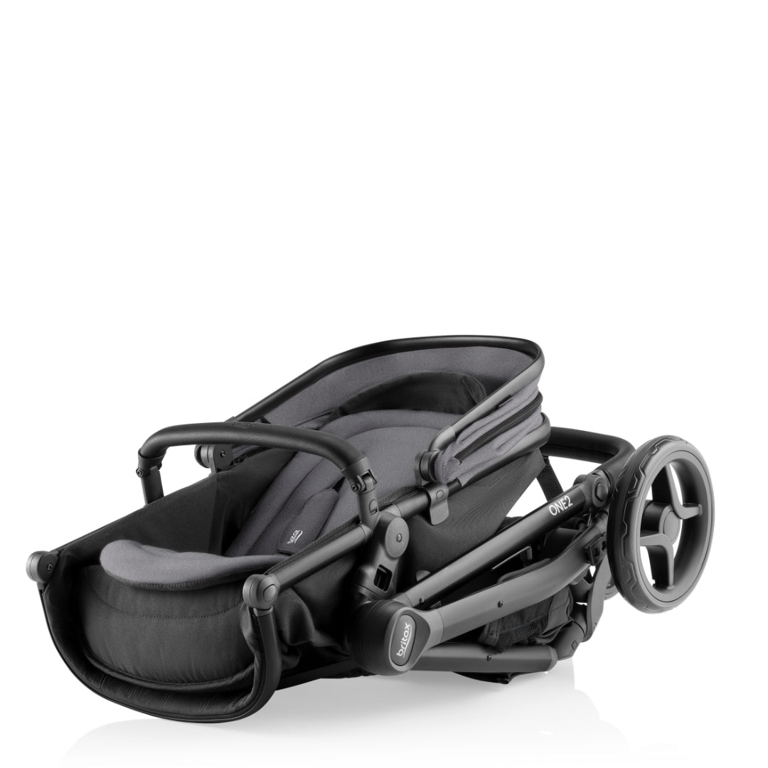 Britax One2 Stroller Mineral Grey with Second Seat