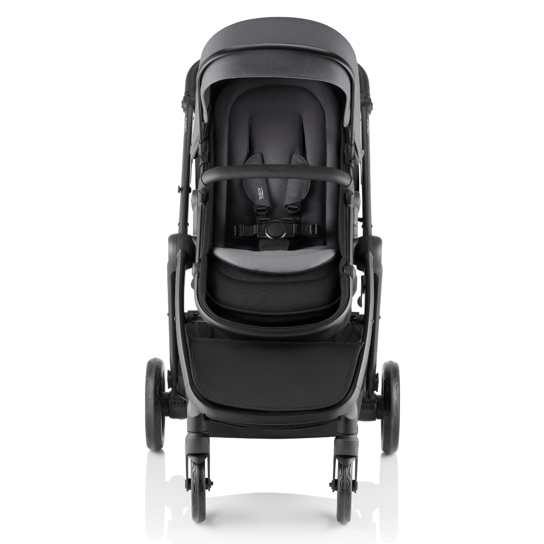 Britax One2 Stroller Mineral Grey with Second Seat