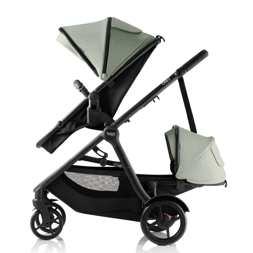 britax stroller green Britax One2 Stroller with Second Seat – Baby Kingdom