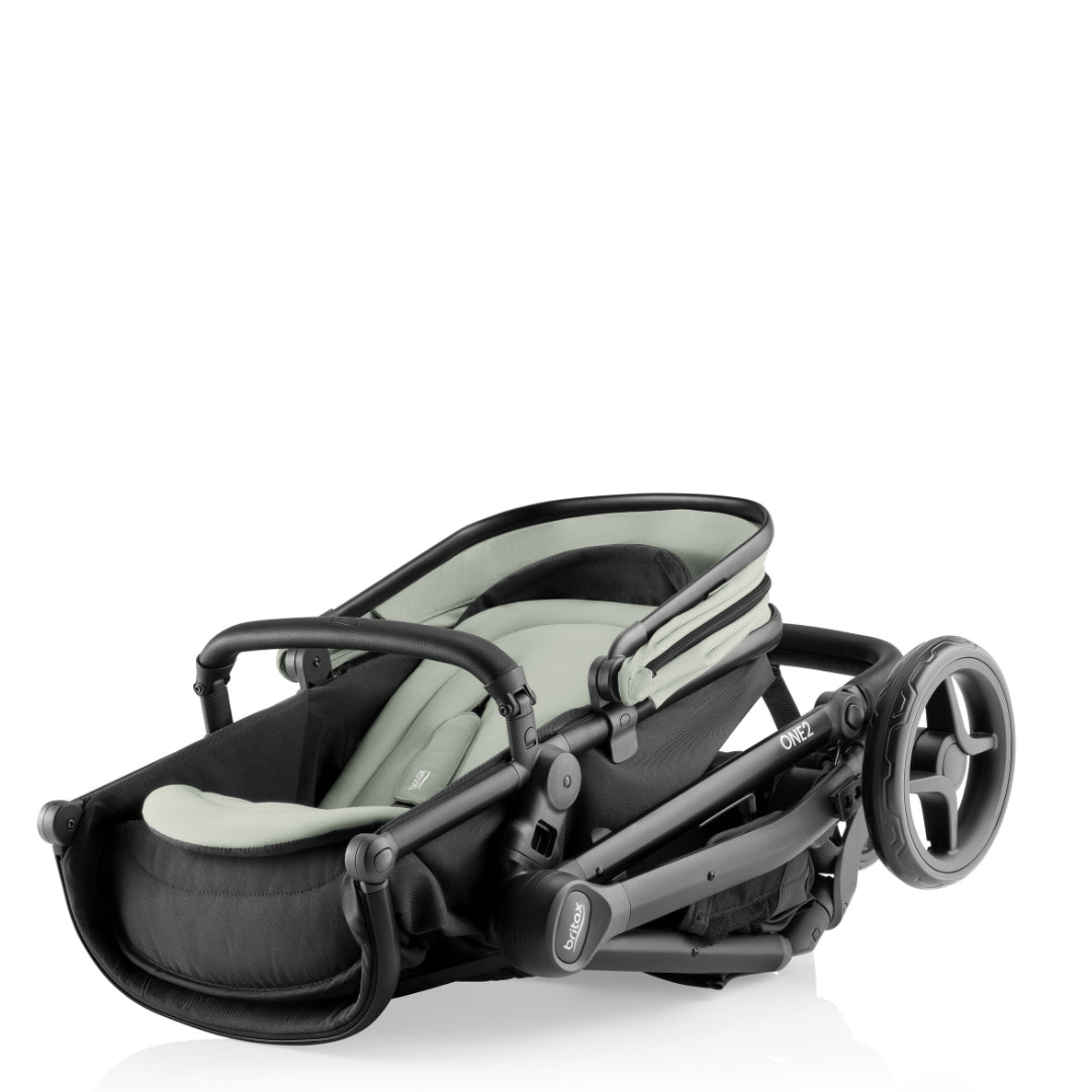 Britax One2 Stroller Sage Green with Second Seat