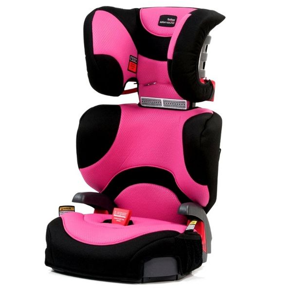 Britax Safe N Sound Hi Liner V17 SG Booster Seat Pink