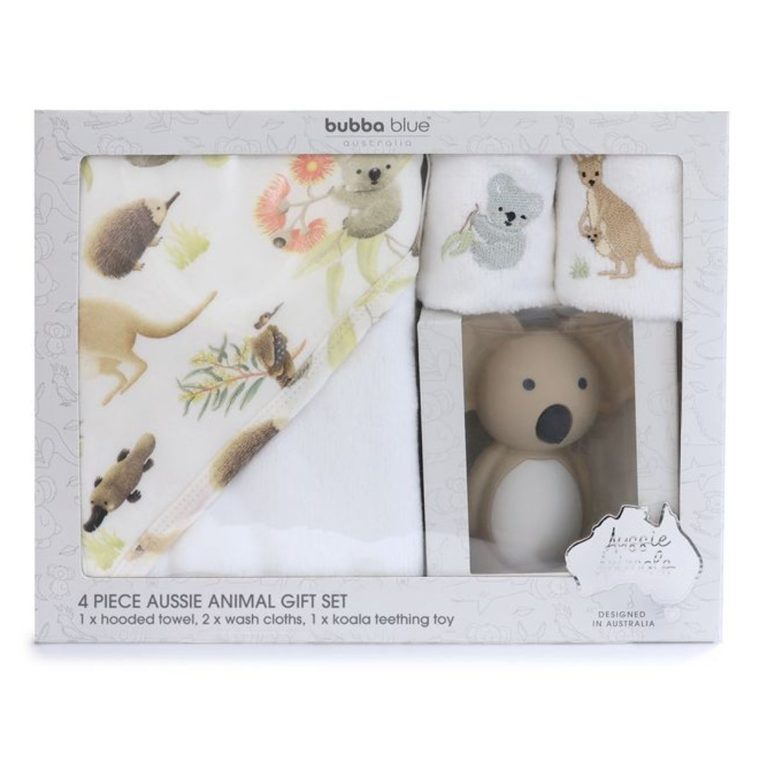 Bubba Blue Aussie Animals Bath Gift Set