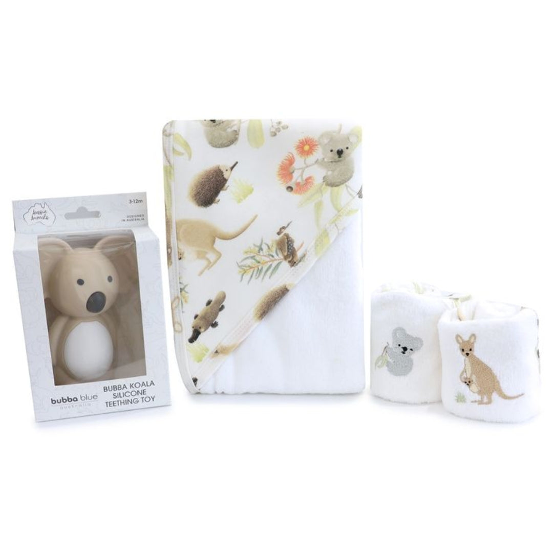 Bubba Blue Aussie Animals Bath Gift Set