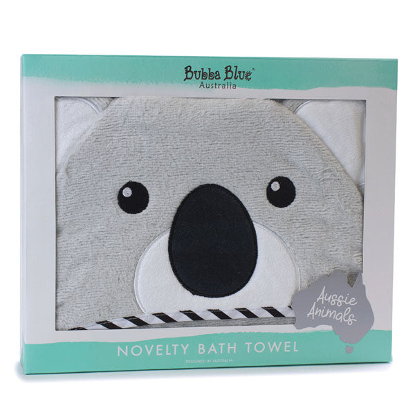 Bubba Blue Aussie & Zoo Animal Koala Novelty Bath Towel