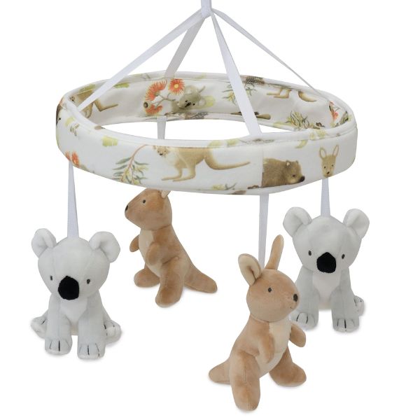 Bubba Blue Aussie Animals Musical Mobile