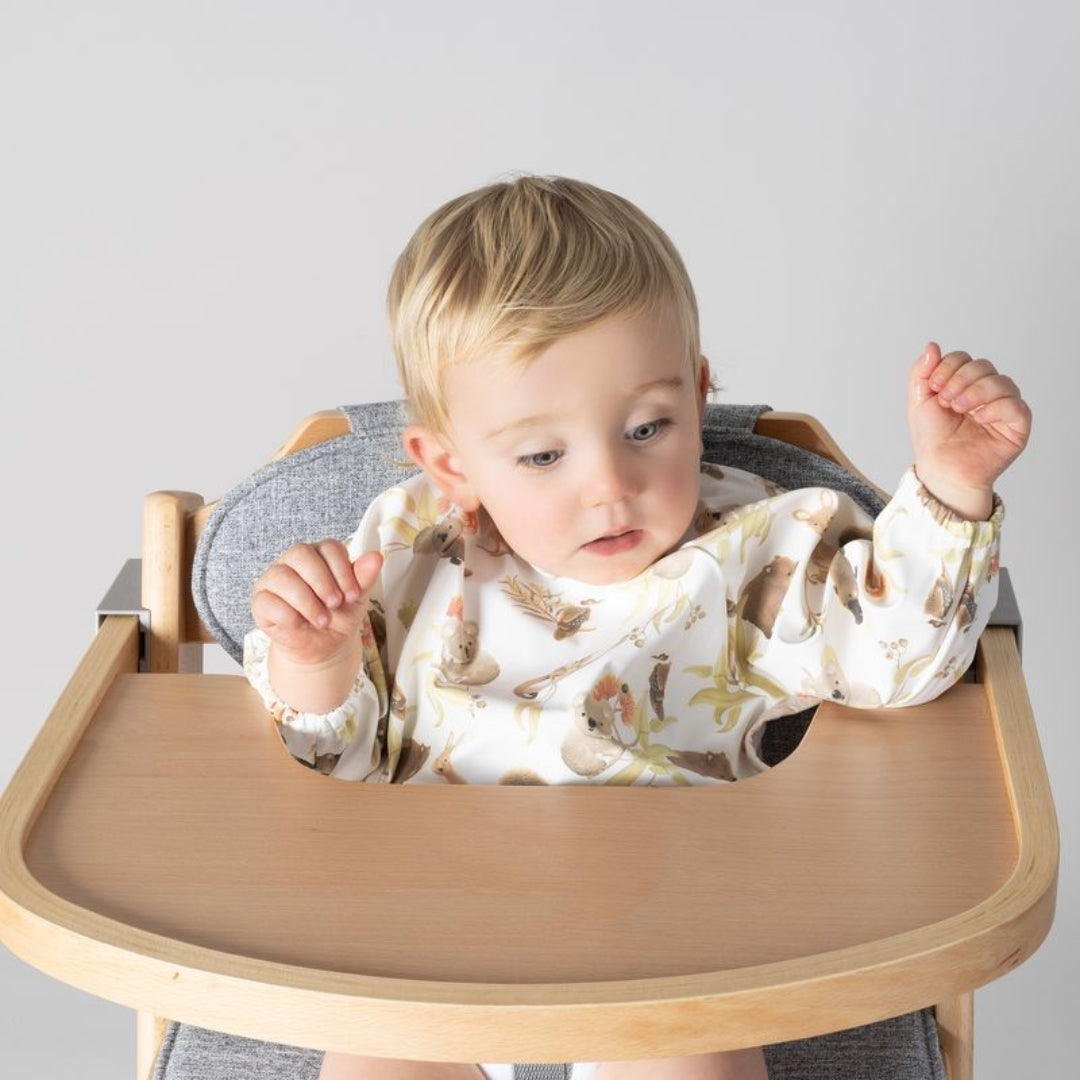 Bubba Blue Aussie Animals Smock Bib