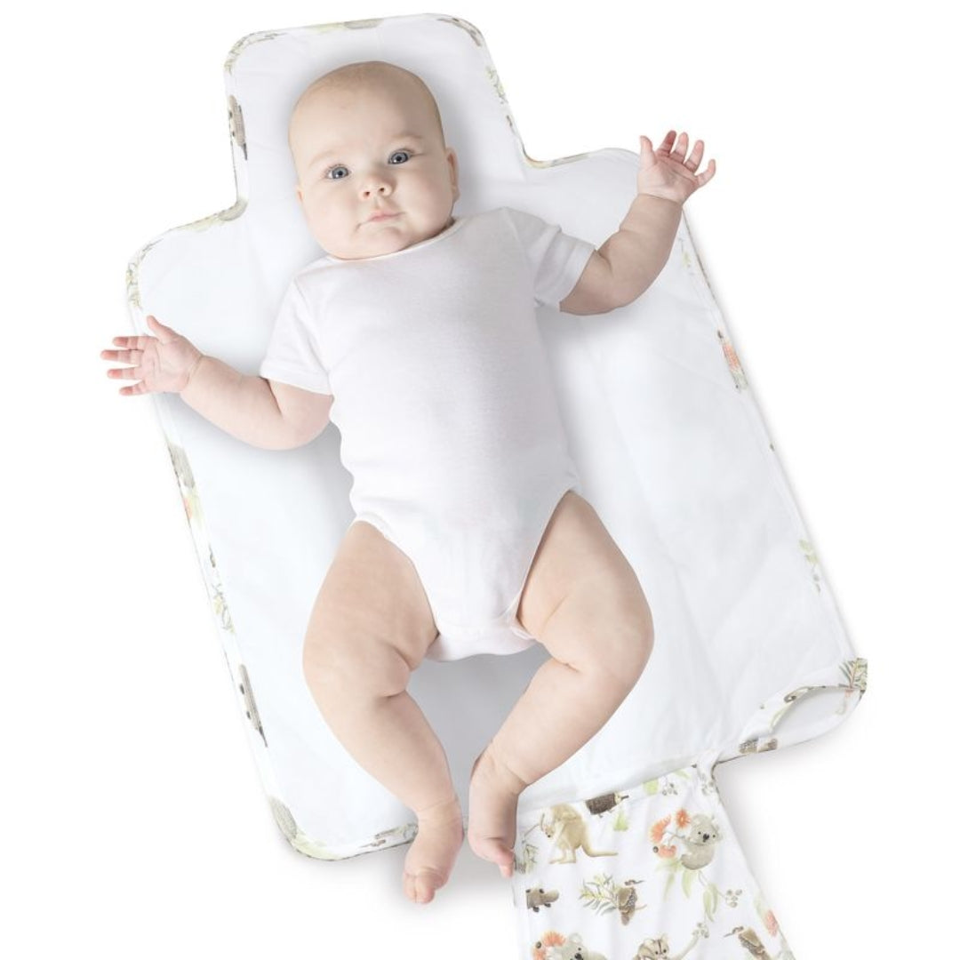 Bubba Blue Aussie Animals Travel Change Mat