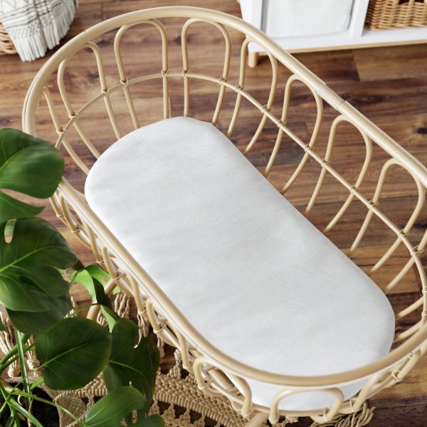 Bubba Blue Bamboo Bassinet/Cradle Fitted Sheet