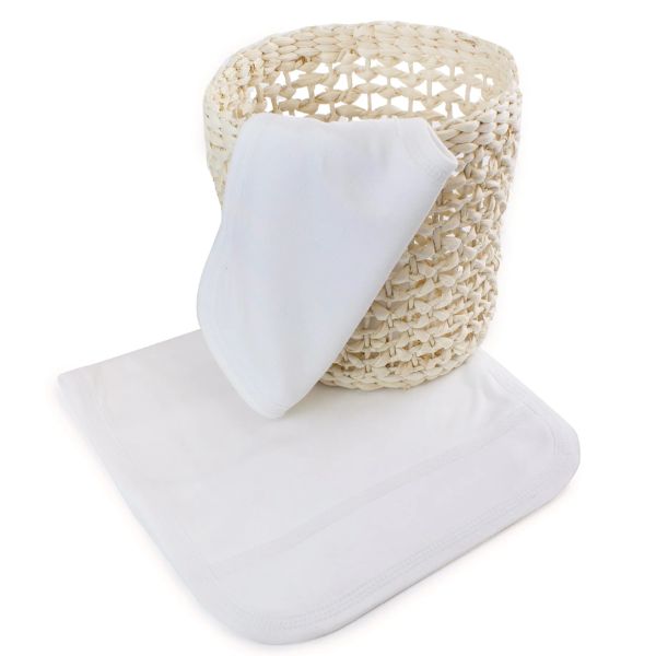 Bubba Blue Bamboo Bib & Burp Pad