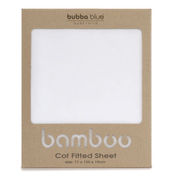 Bubba Blue Bamboo Cot Fitted Sheet