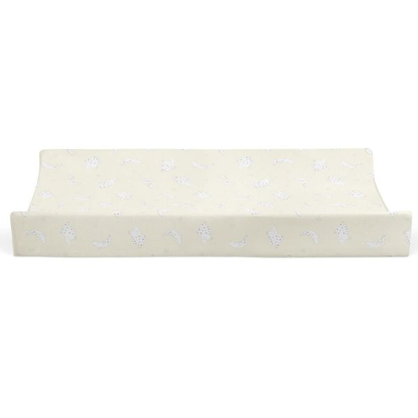 Bubba Blue Bamboo Sleepy Safari Waterproof Change Mat Cover Vanilla