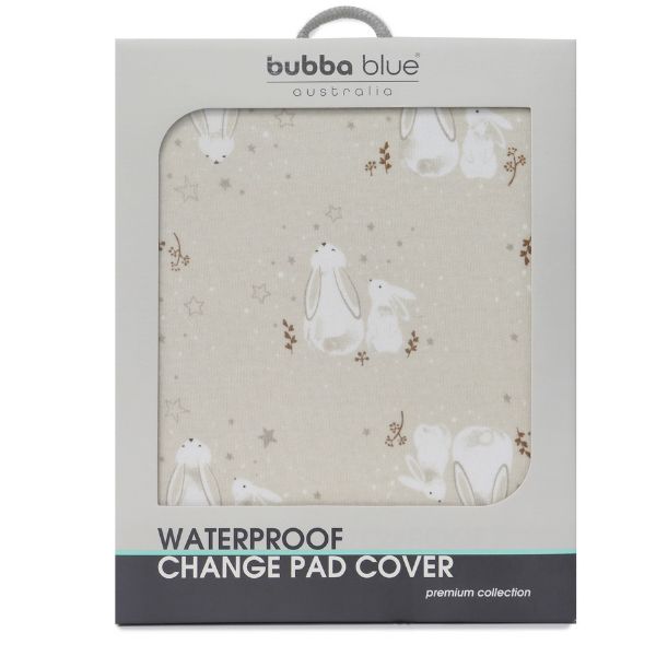 Bubba Blue Bunny Dreams Change Pad Cover